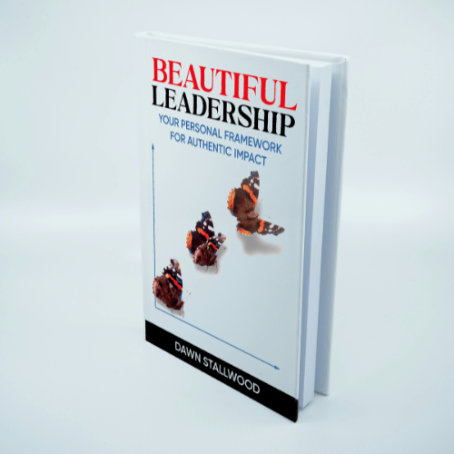 This is the front cover of the Beautiful Leadership book written by Dawn Stallwood